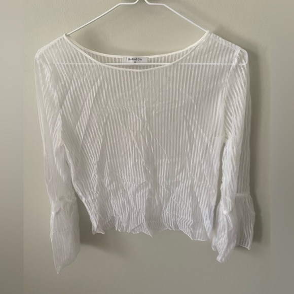 Aritzia Wilfred Humbert Blouse, White, Size XS - Picture 5 of 8